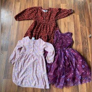 Floral Girls Dress Lot - Sz. 7/8, Old Navy, Jumping Beans, Kenzi
